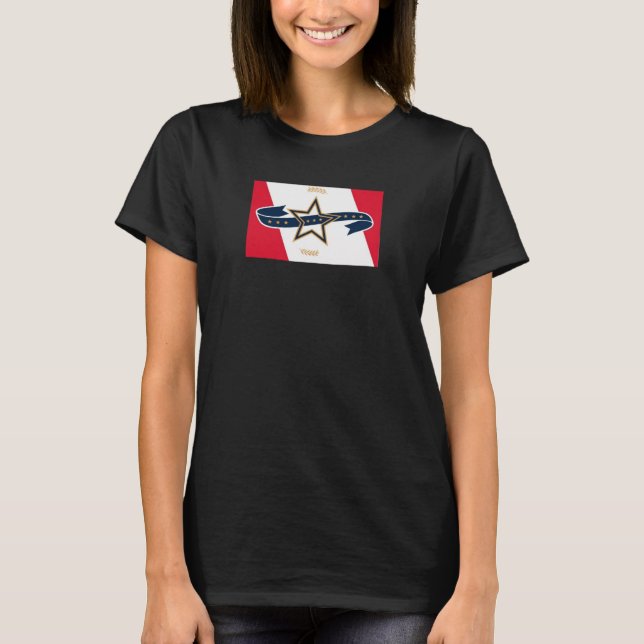 Camiseta Nova Bandeira de Montgomery, Alabama (Frente)