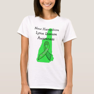 Camiseta Nova Consciência da Doença de Lyme em Hampshire