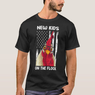 Camiseta Nova Criança No Bando Dos Eua, Crianças Fazendas D