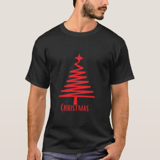 Camiseta Nova design de árvore de Natal