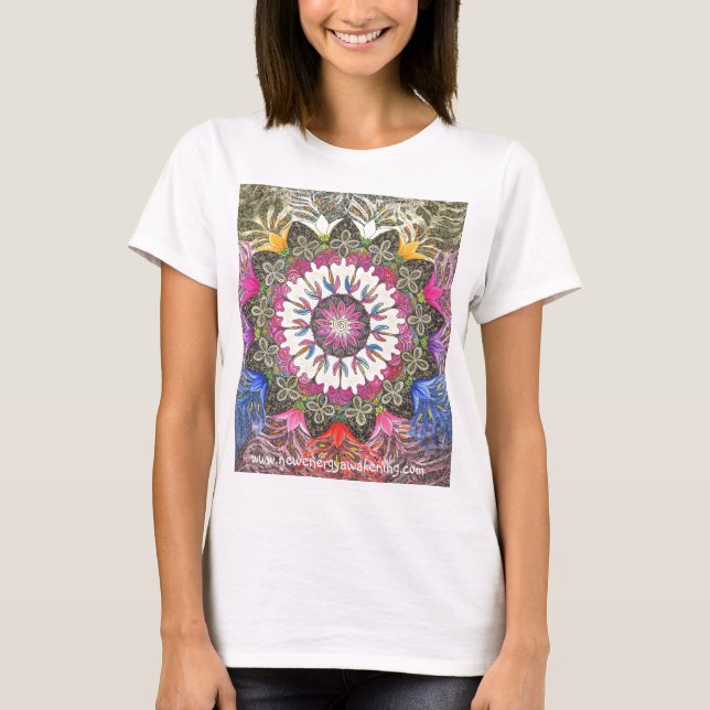 Camiseta Nova Deusa Mandala T Shirt (Frente)