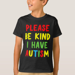 Camiseta Nova e engraçada conscientização sobre autismo, po