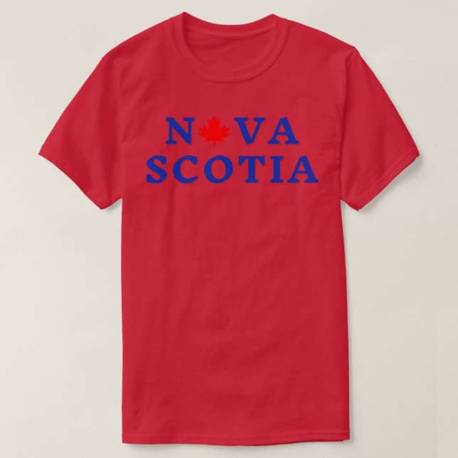 Camiseta Nova Escócia Canadá (Frente do Design)