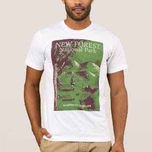 Camiseta Nova Floresta, Hampshire, Inglaterra