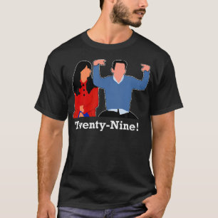 Camiseta Nova Garota 29 Estou Sentindo Vinte Nove Feliz Ani