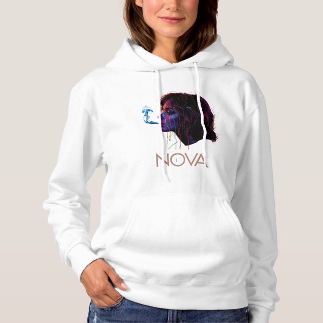 Camiseta Nova Glow Pintura Silenciosa (Frente)
