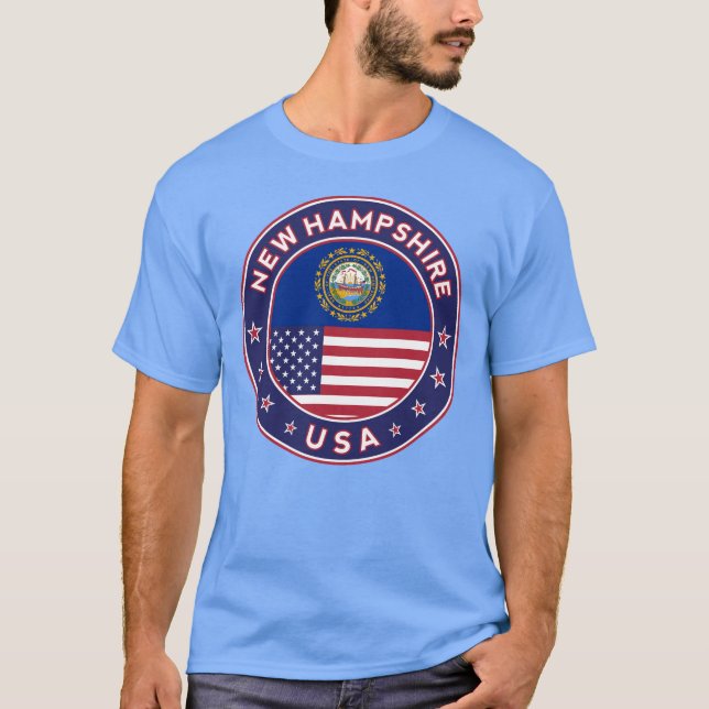 Camiseta Nova Hampshire (Frente)