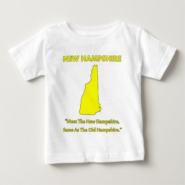 Camiseta Nova Hampshire - Conheça a Nova Hampshire... (Frente)