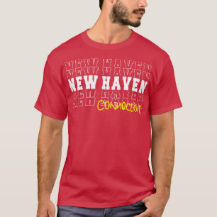 Camiseta Nova Haven, cidade de Connecticut New Haven CT