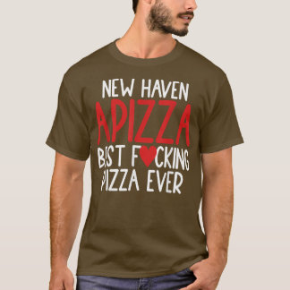 Camiseta Nova Haven Style Apizza Best Pizza Lover Connectic