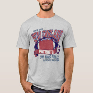 Camiseta Nova Inglaterra Futebol Est 1960 - Fã de Dia de Jo
