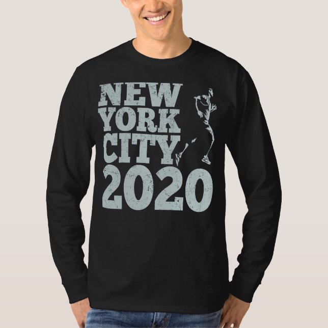 Camiseta Nova Iorque 2020 Para Maratona (Frente)