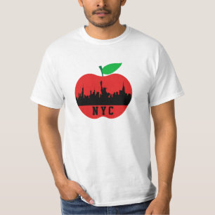 Camiseta Nova Iorque, A Grande Maçã - Estado de Nova Iorque