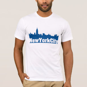 Camiseta Nova Iorque azul