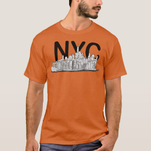 Camiseta Nova Iorque de Manhattan