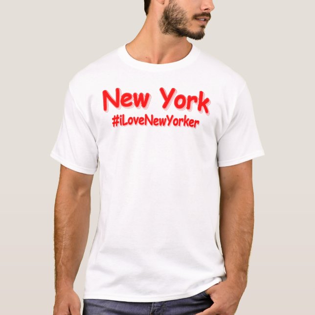 Camiseta "Nova Iorque" Design. Comprar Agora (Frente)