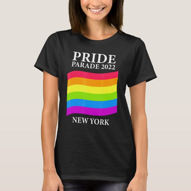 Camiseta Nova Iorque do Orgulho 2022 (Frente)