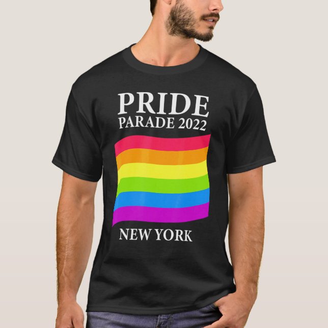 Camiseta Nova Iorque do Orgulho 2022 (Frente)