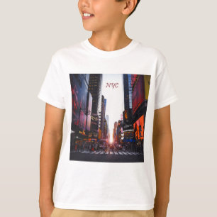 Camiseta Nova Iorque do Quadrado NYC Times