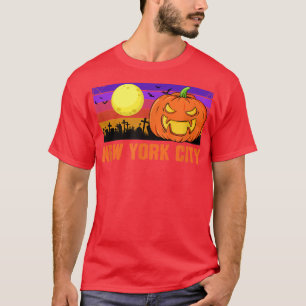 Camiseta Nova Iorque Happy Halloween Party - Cidade do Impr