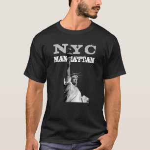 Camiseta Nova Iorque Liberty Statue Nyc Manhattan Men