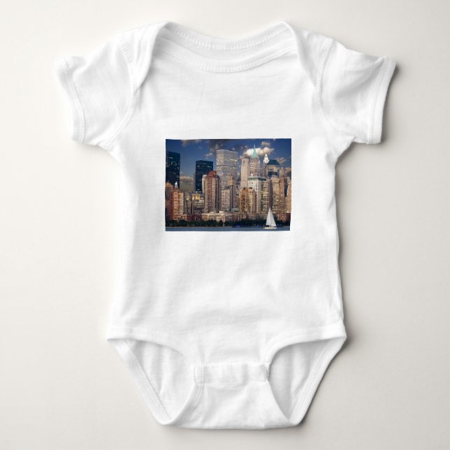 Camiseta Nova Iorque Manhattan (Frente)