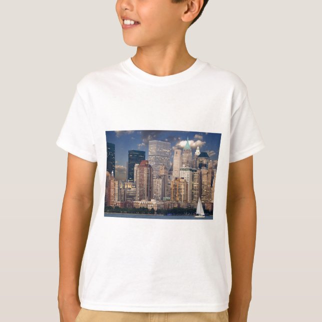 Camiseta Nova Iorque Manhattan (Frente)