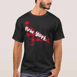 Camiseta Nova Iorque Manhattan Pigeon State Pride