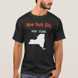 Camiseta Nova Iorque New York State America Viagem Ne