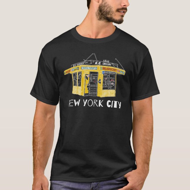 Camiseta Nova Iorque NYC Bodega.for Big Apple (Frente)
