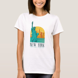 Camiseta Nova Iorque, NYC Skyline