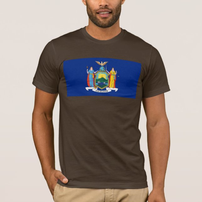 Camiseta Nova Iorque: O Estado do Império, Lança Grande Maç (Frente)
