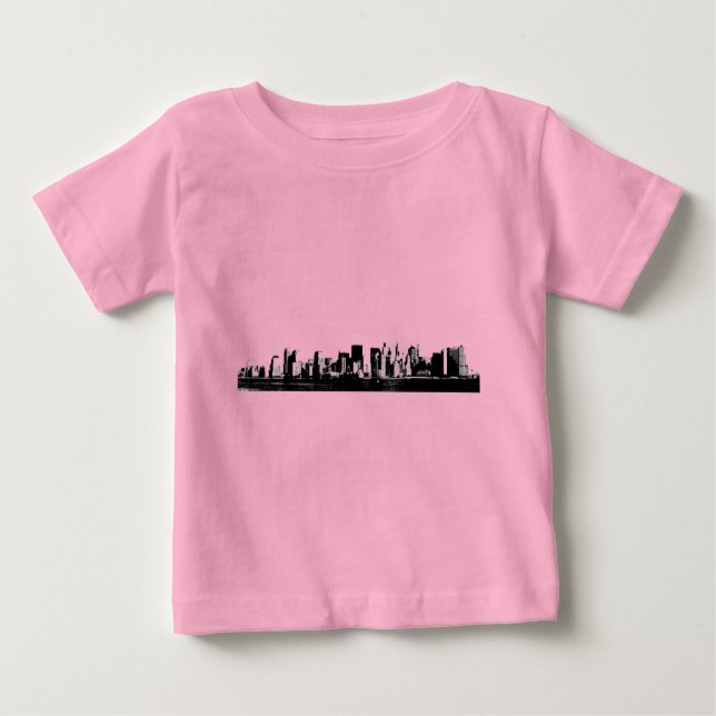 Camiseta Nova Iorque Panorâmica (Frente)