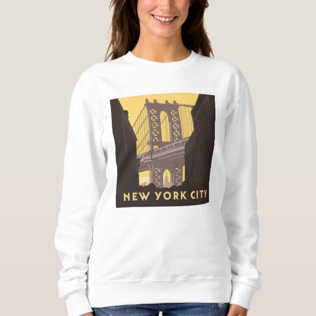 Camiseta Nova Iorque | Ponte Brooklyn (Frente)