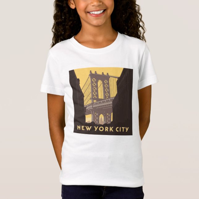 Camiseta Nova Iorque | Ponte Brooklyn (Frente)