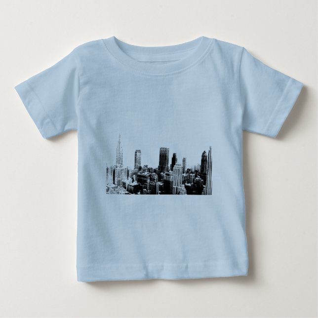 Camiseta Nova Iorque Preto e Branco (Frente)