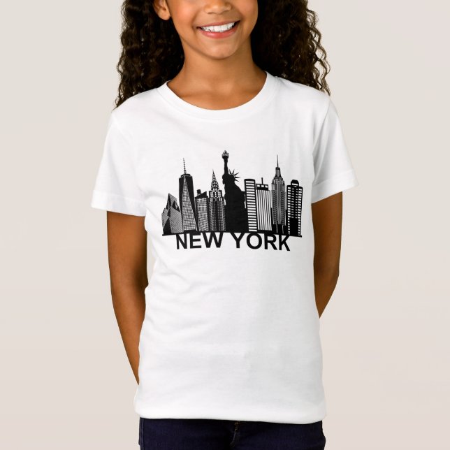 Camiseta Nova Iorque silhouette (Frente)