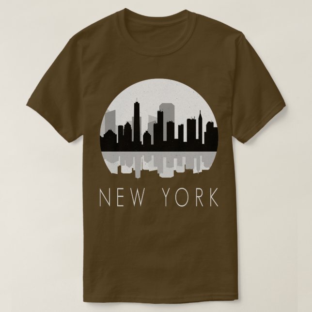 Camiseta Nova Iorque Skyline 1 (Frente do Design)
