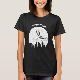 Camiseta Nova Iorque Skyline Baseball Lover