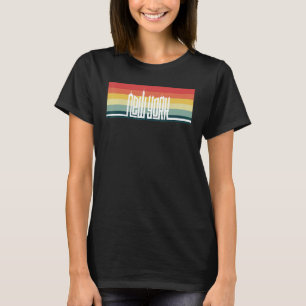 Camiseta Nova Iorque Skyline Vintage I Love NY Building