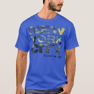 Camiseta Nova Iorque Van Gogh Starry Night Art Vincent Va