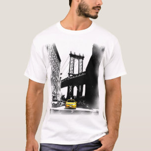 Camiseta Nova Iorque Yellow Taxi Nyc Modern Pop Art