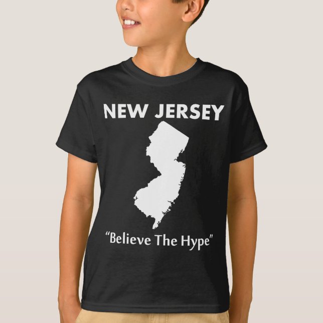 Camiseta Nova Jersey - Acredite no Hype (Frente)