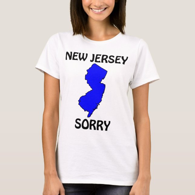 Camiseta Nova Jersey - Desculpe (Frente)