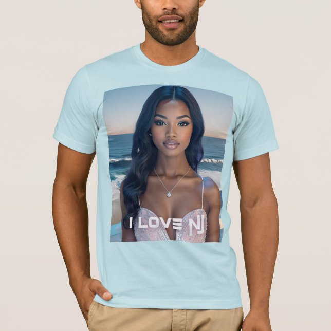 CAMISETA NOVA JERSEY - EU AMO NJ (Frente)