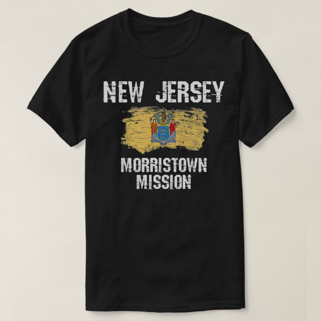 Camiseta Nova Jersey Morristown Mission (Frente do Design)