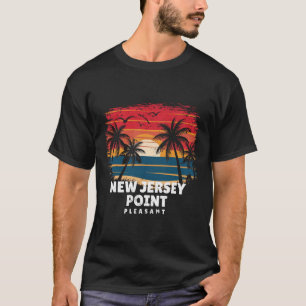 Camiseta Nova Jersey Point Pleasant Surfista Palmeira So