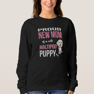 Camiseta Nova Mãe Orgulhosa De Um Cachorro De Na moda De Ma