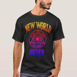Camiseta Nova Ordem Mundial Illuminati