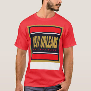 Camiseta Nova Orleans basquetebol